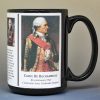 Comte de Rochambeau, American Revolutionary War biographical history mug.
