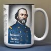 Sullivan Ballou, Union Army, US Civil War biographical history mug.