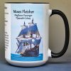 Moses Fletcher, Mayflower passenger biographical history mug.