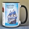 Dr. Samuel Fuller, Mayflower passenger biographical history mug.