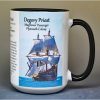 Degory Priest, Mayflower passenger biographical history mug.