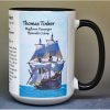 Thomas Tinker, Mayflower passenger biographical history mug.