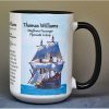 Thomas Williams, Mayflower passenger biographical history mug.