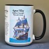 Agnes Cooper Tilley, Mayflower passenger biographical history mug.