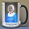 Elizabeth Freeman, also known as Mum Bett, biographical history mug.