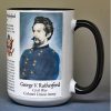 Colonel George V. Rutherford, Union Army biographical history mug.