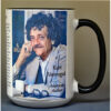 Kurt Vonnegut, American Author biographical history mug.