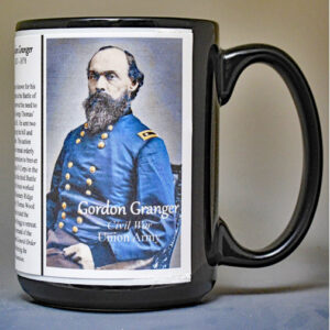 Gordon Granger, US Civil War biographical history mug.