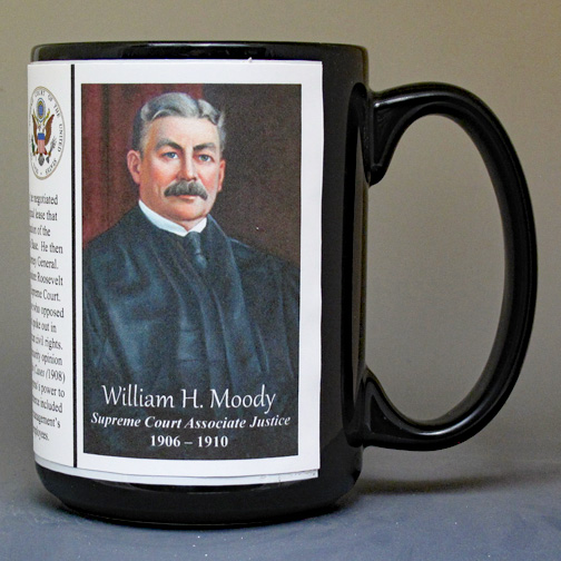 William Henry Moody, US Supreme Court Justice biographical history mug. 